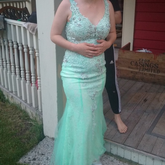 Foryoudress Mermaid Prom Dress - Picture 4 of 8
